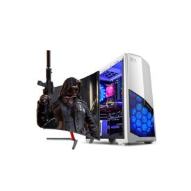 水冷i7高配吃雞游戲型電腦主機組裝DIY辦公家用臺式電腦全套整機