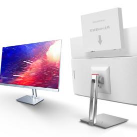 高配i7一體機電腦超薄家用臺式辦公全套主機27寸一體式游戲型整機