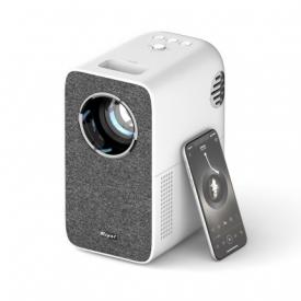 2021新款rigal瑞格爾625投影儀家用臥室4k超高清小型便攜可連手機智能家庭影院投墻上看電視電影小米家華為