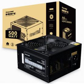 長城（GreatWall）額定500W HOPE-6000DS電腦電源 （雙8PIN/臺系主電容/75cm長線材/溫控風扇/寬幅/3年質保）
